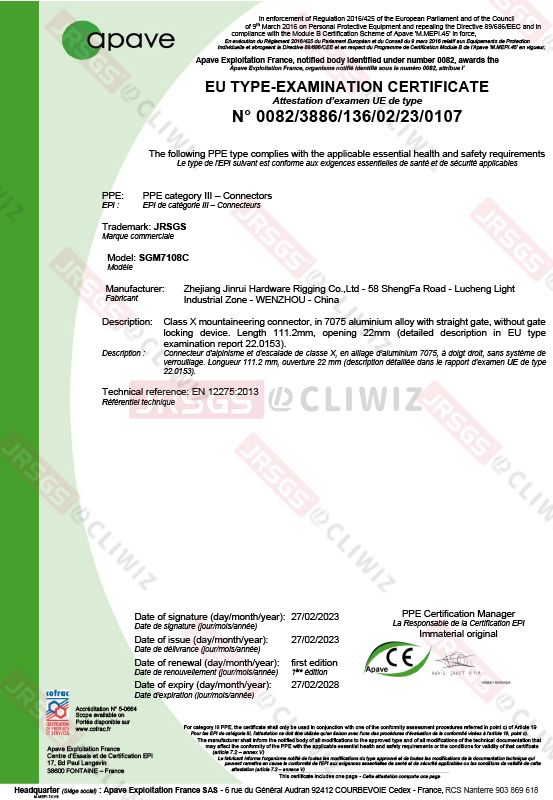 SGM7108C-CE-ZERTIFIKAT