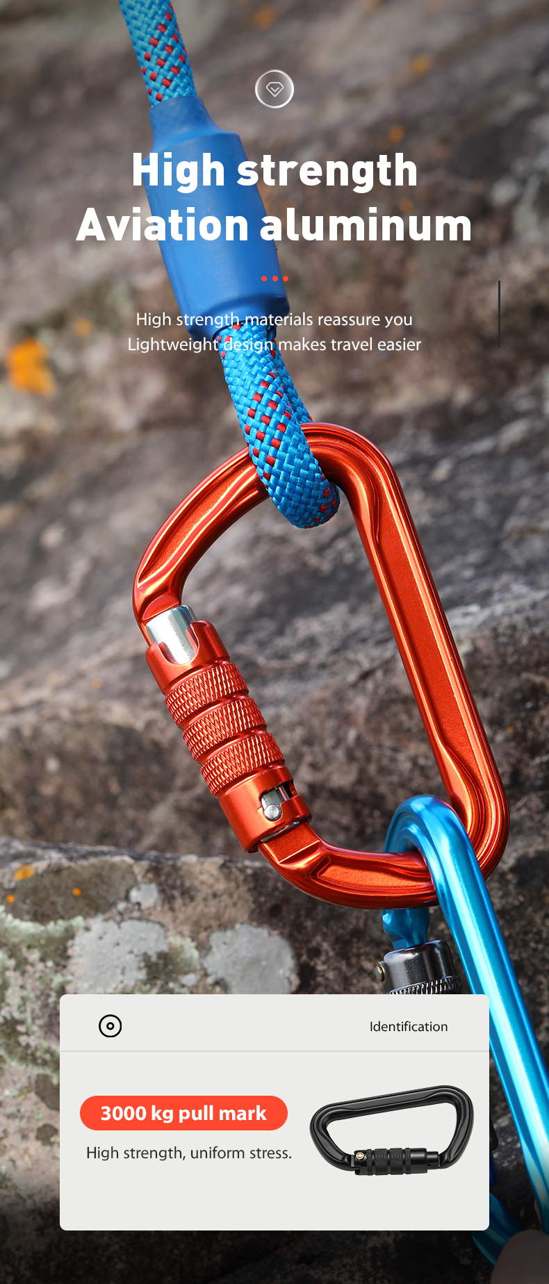 CLIWIZ Hauptschloss 30KN Spannung D-Typ Zweistufiges automatisches zweistufiges Hauptschloss CLIWIZ Hauptschloss 30KN Spannung D-Typ Zweistufiges automatisches zweistufiges Hauptschloss