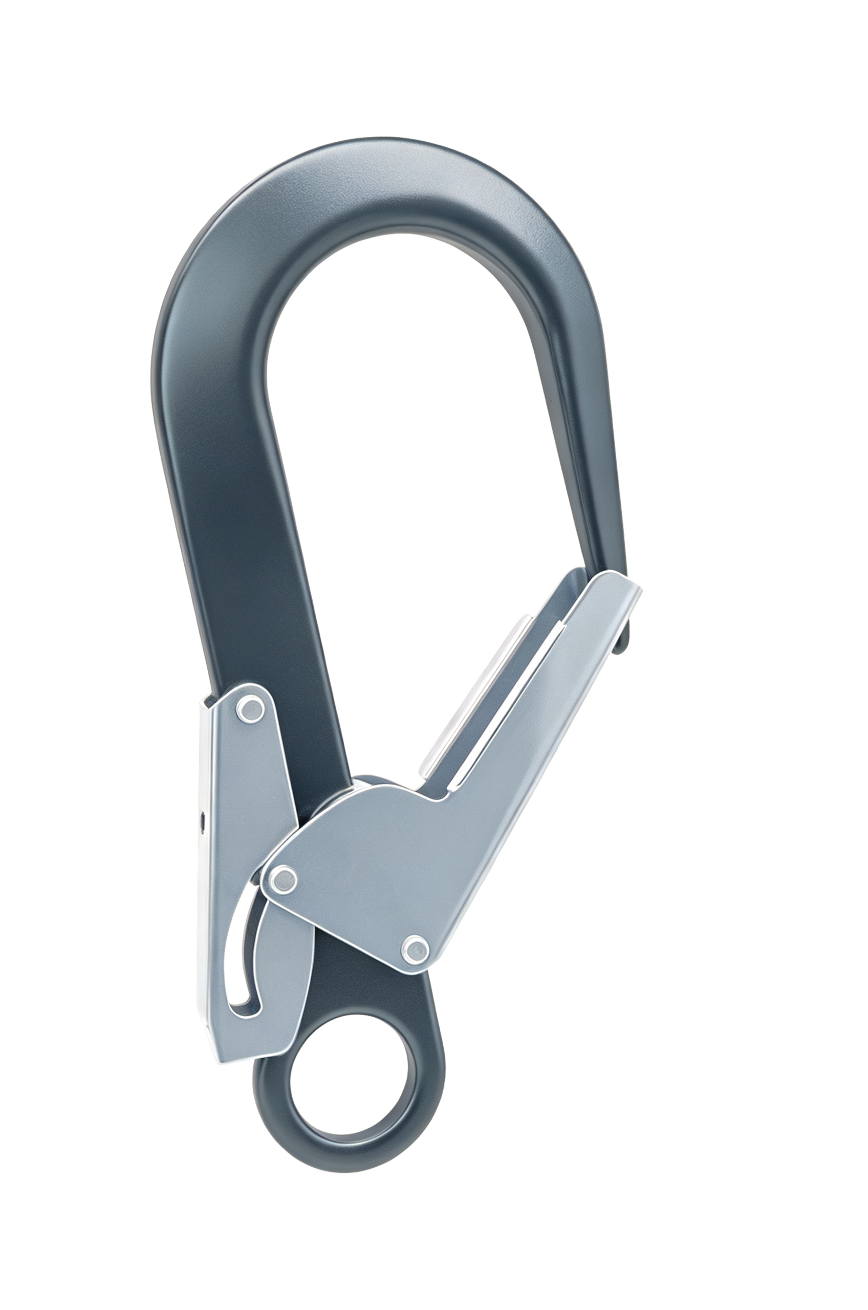 Doppeltwirkender Ger&uuml;st-Karabinerhaken aus Aluminium, Modell 5108